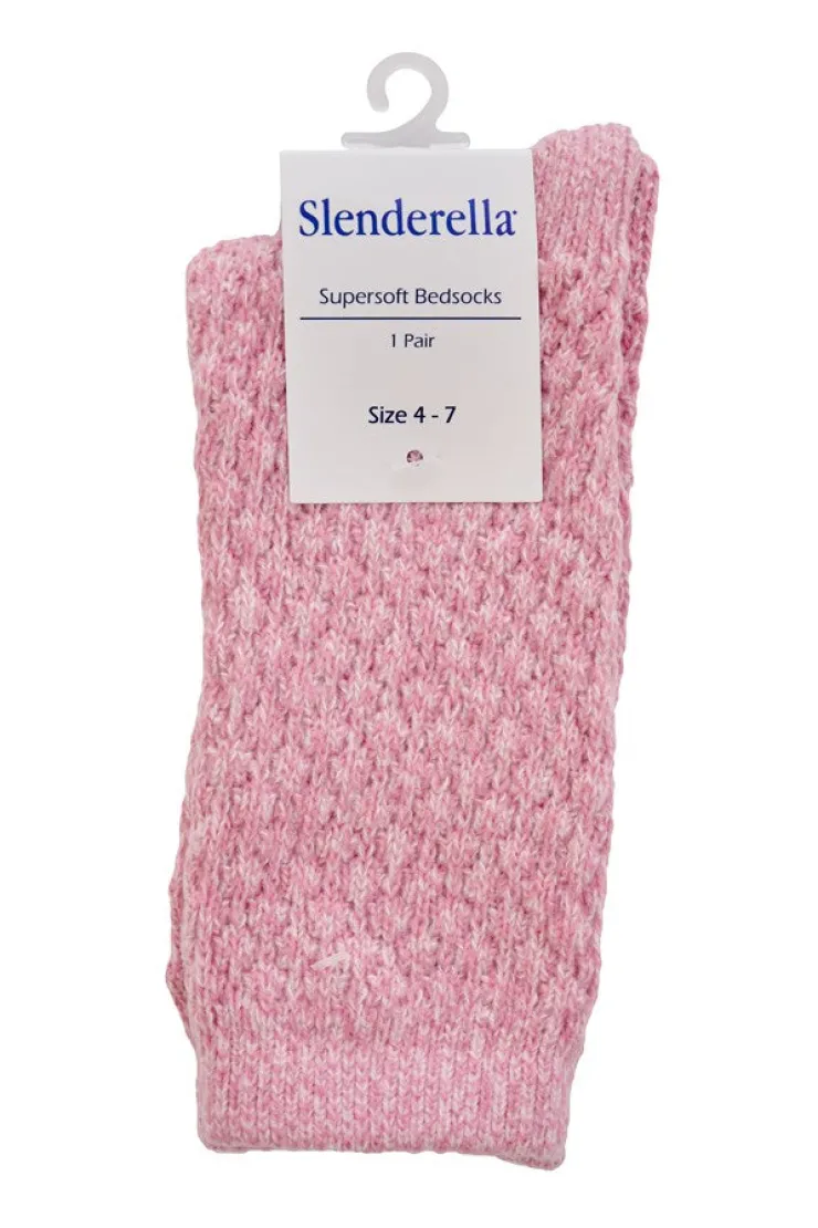 Textured Marl Effect Bedsock BS178