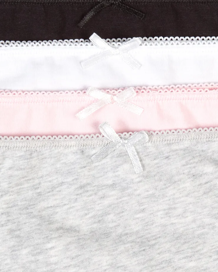 Slenders Cotton Pattern Midi Brief BF84