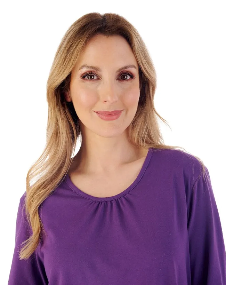 Woven Check & Jersey Pyjama Set PJ02221