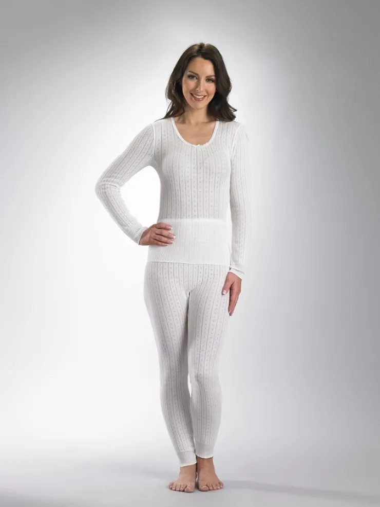 Vedonis Fancy Knit Thermal Long Sleeve Cami VUW703