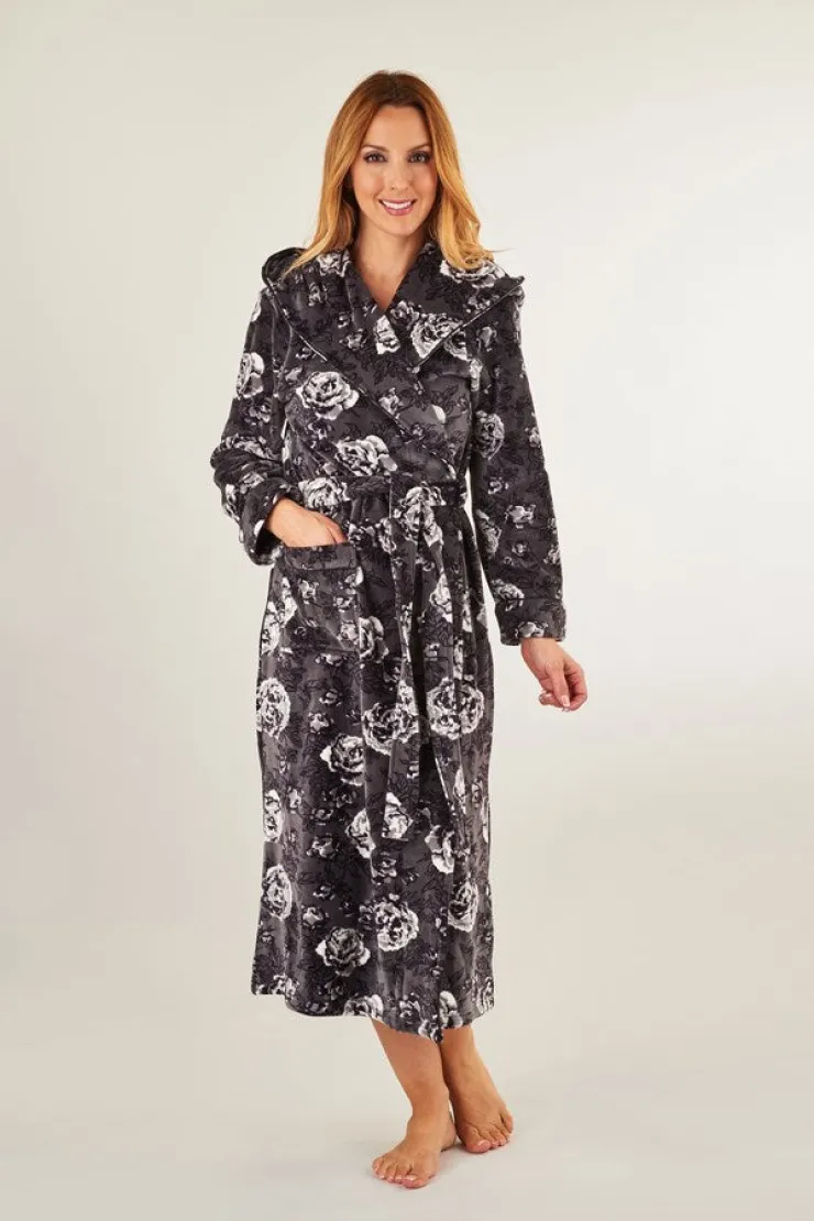 Luxury Velvet 48" Hooded Wrap GL8746