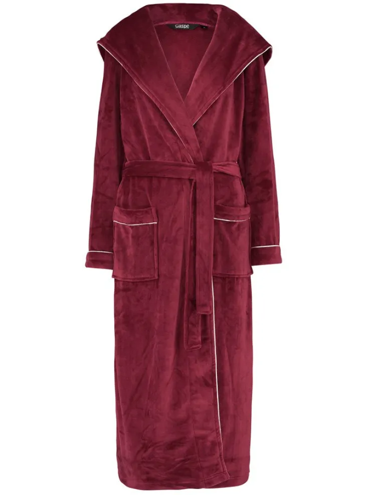 Luxury Velvet 48" Hooded Wrap GL8746