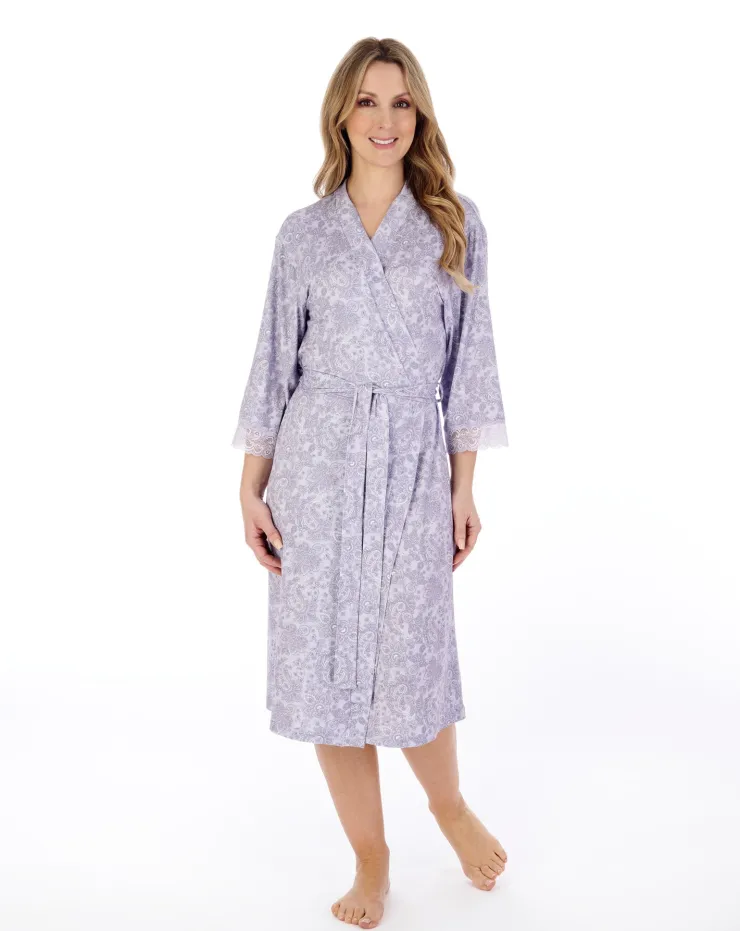 Supersoft Multi Print 42" Kimono Wrap GL04704