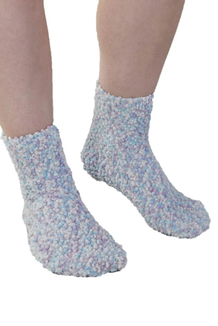 Pastel Colour Bobble Bedsock BS152