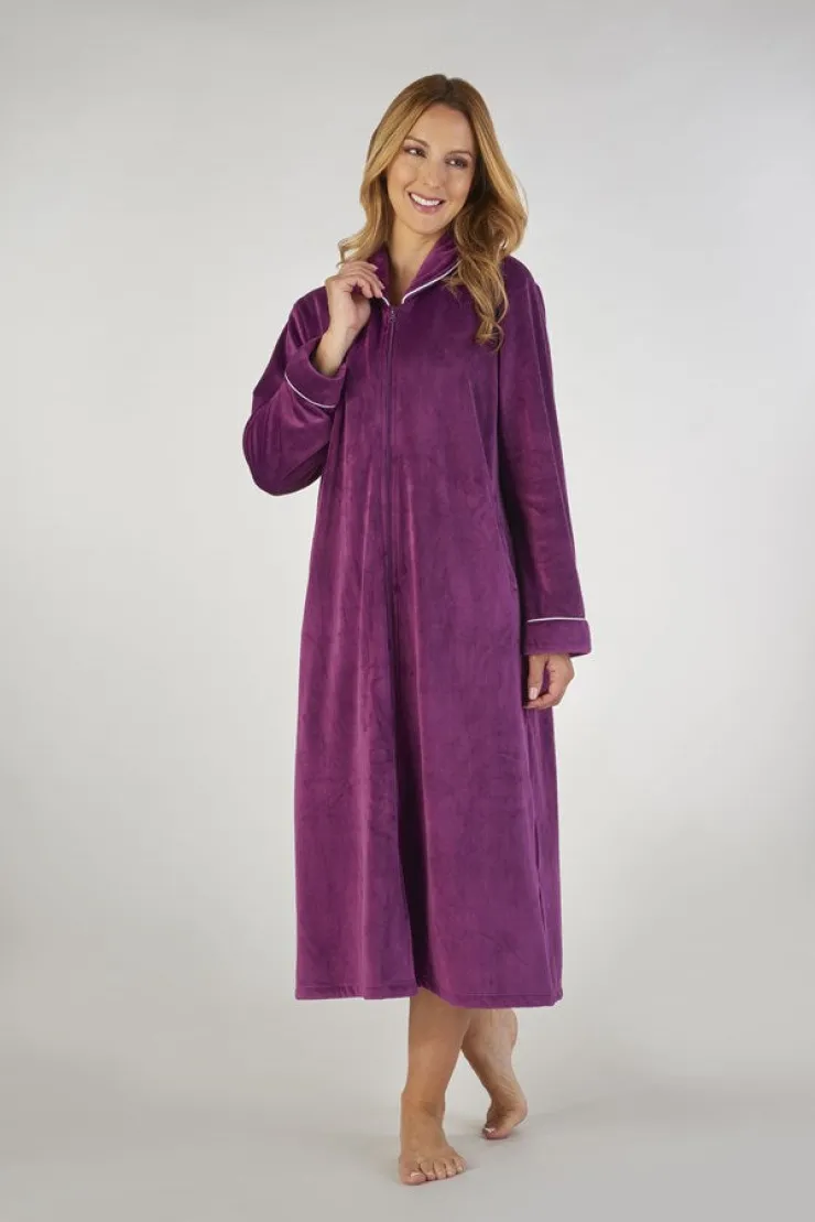 Luxury Velvet 46" Housecoat GL2791
