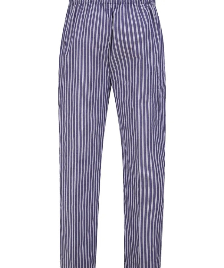Woven Stripe Button Through Tailored Pyjama Set WR88826