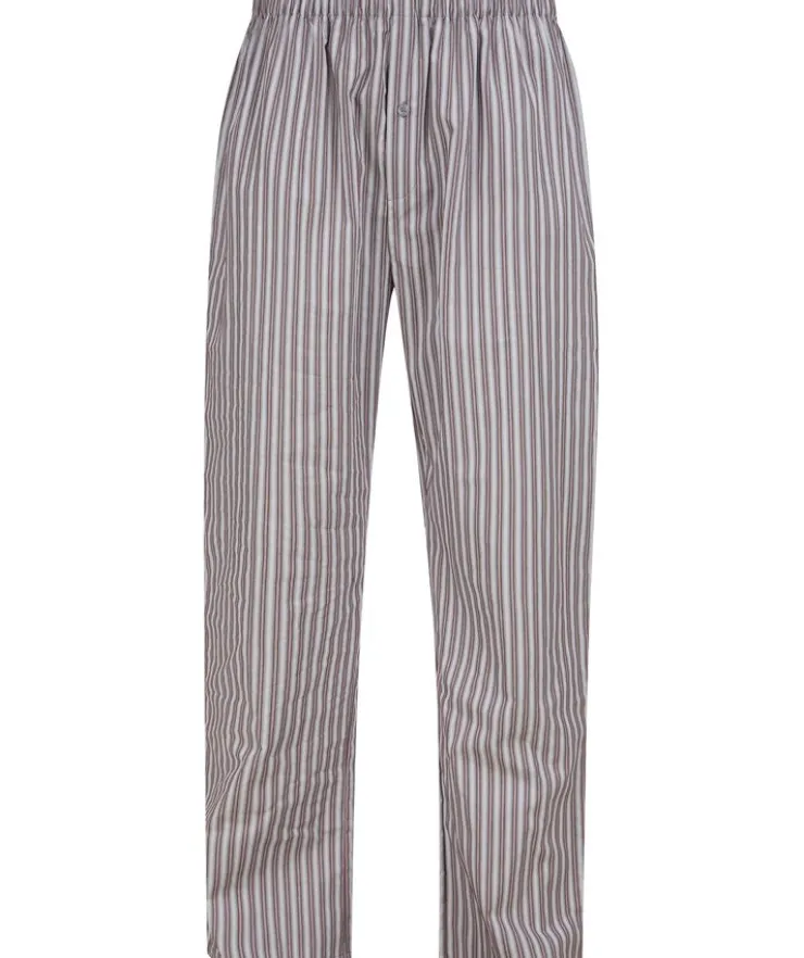 Woven Stripe Button Through Tailored Pyjama Set WR88826