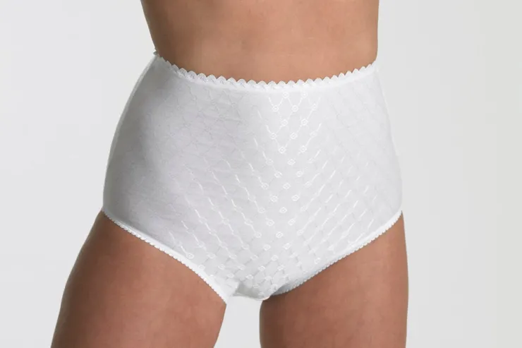 Slenders Diamond Jacquard Maxi Brief 2Pack SBF62