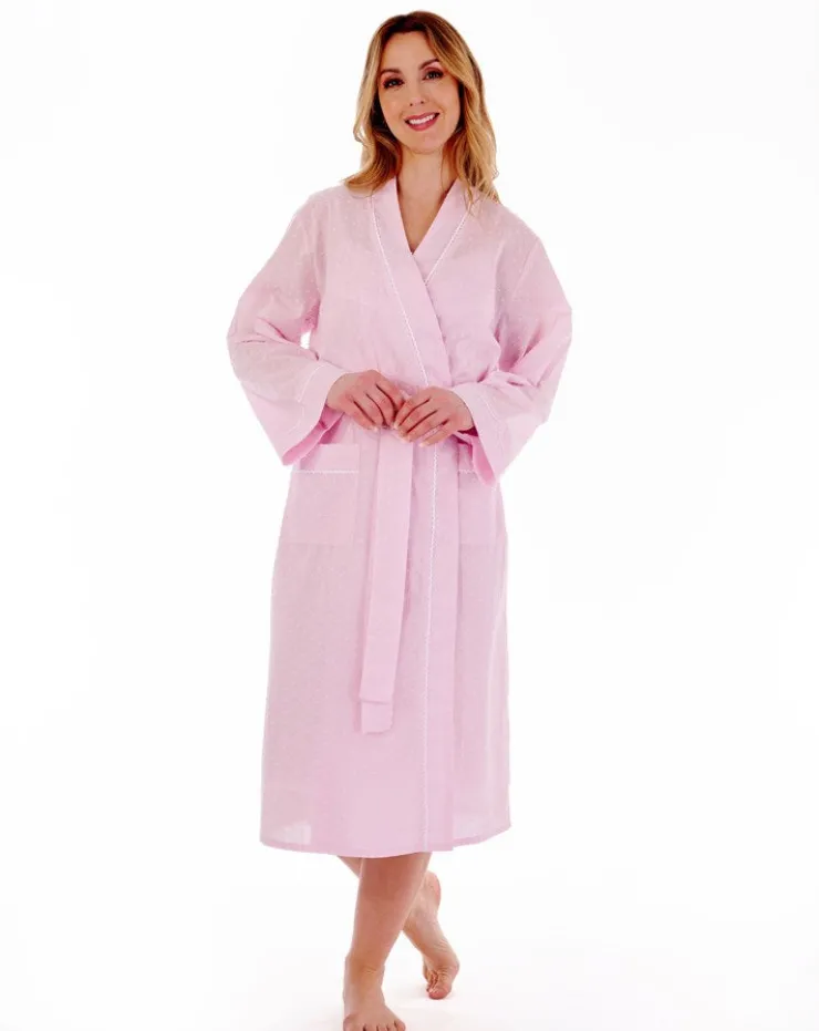 Dobby Dot 45'' Woven Kimono Wrap HC77235