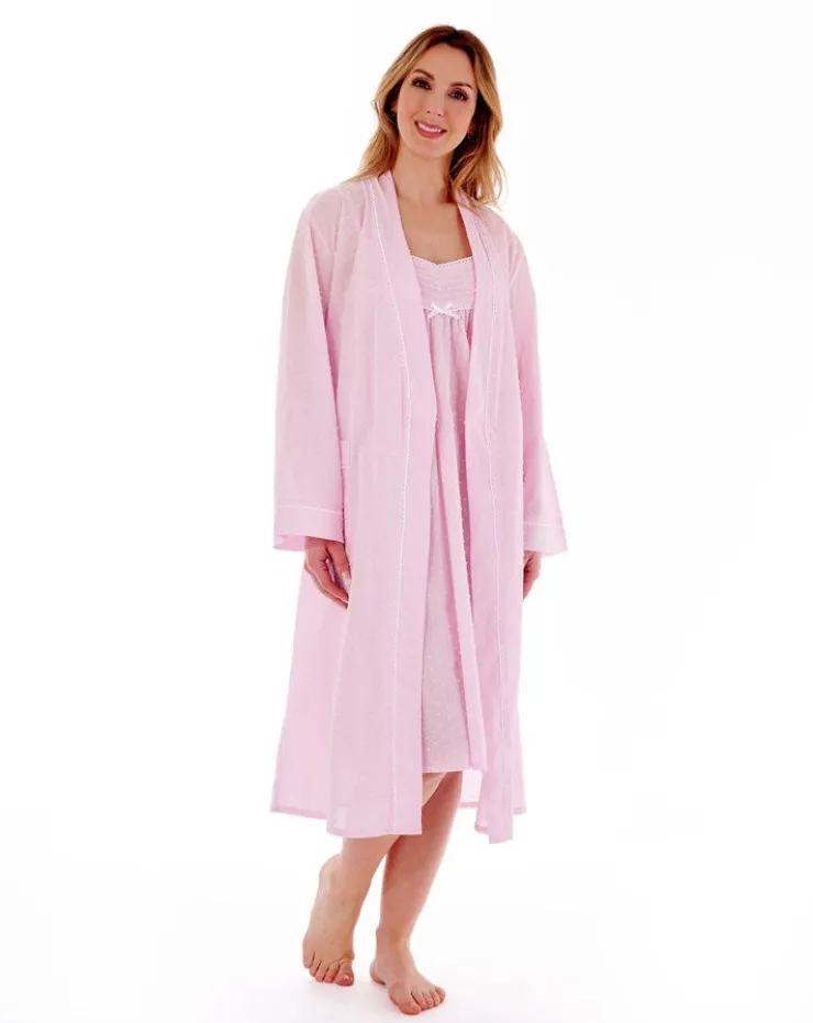 Dobby Dot 45'' Woven Kimono Wrap HC77235