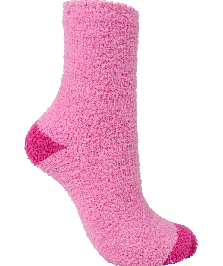 Multi Star & Solid Colour Bedsock (2 Pair Pack) BS173