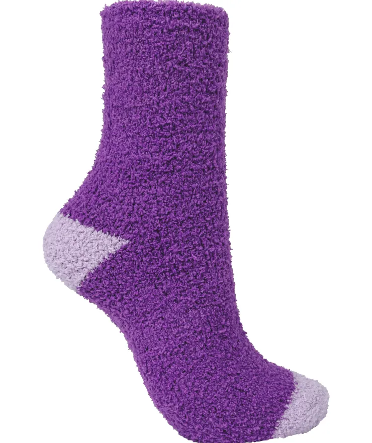 Multi Star & Solid Colour Bedsock (2 Pair Pack) BS173
