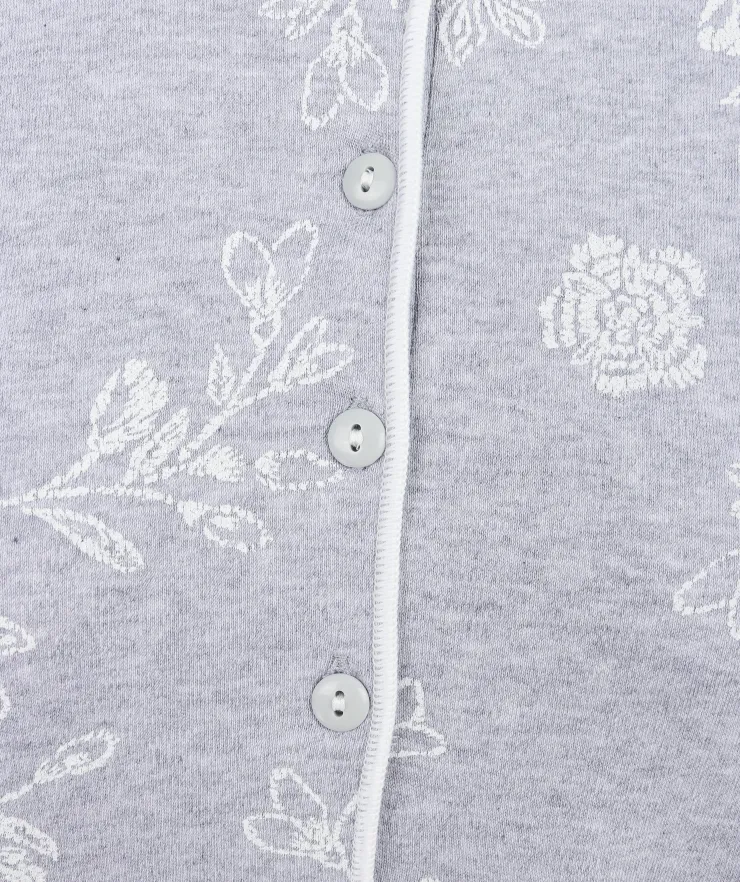 Floral Print 41" Jersey Nightdress ND4140