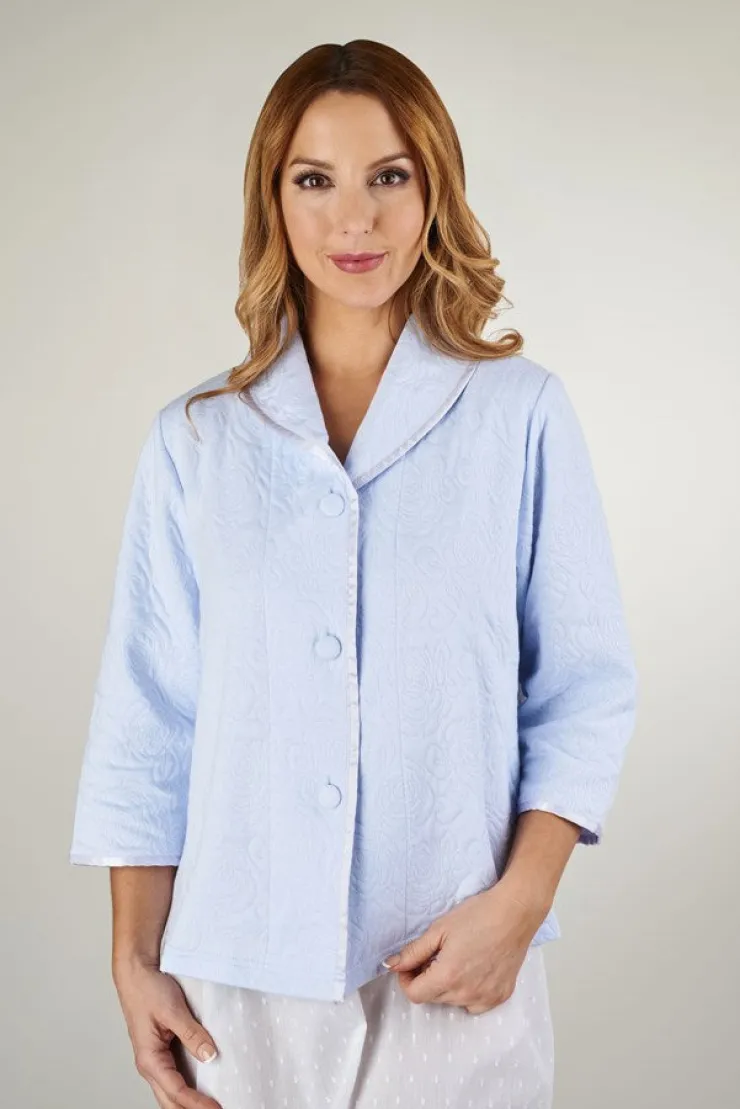 Mock Quilt Bed Jacket BJ7300