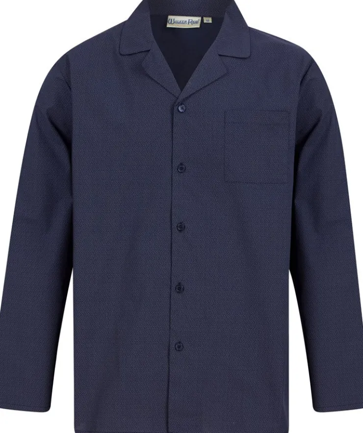 Woven Leaf Geo Print Tailored Pyjama Set WR88842