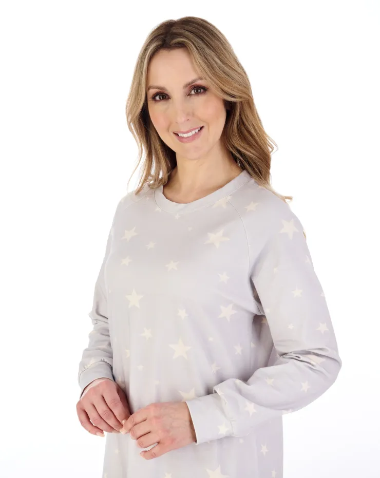 Star Print 42" Jersey Nightdress ND04131