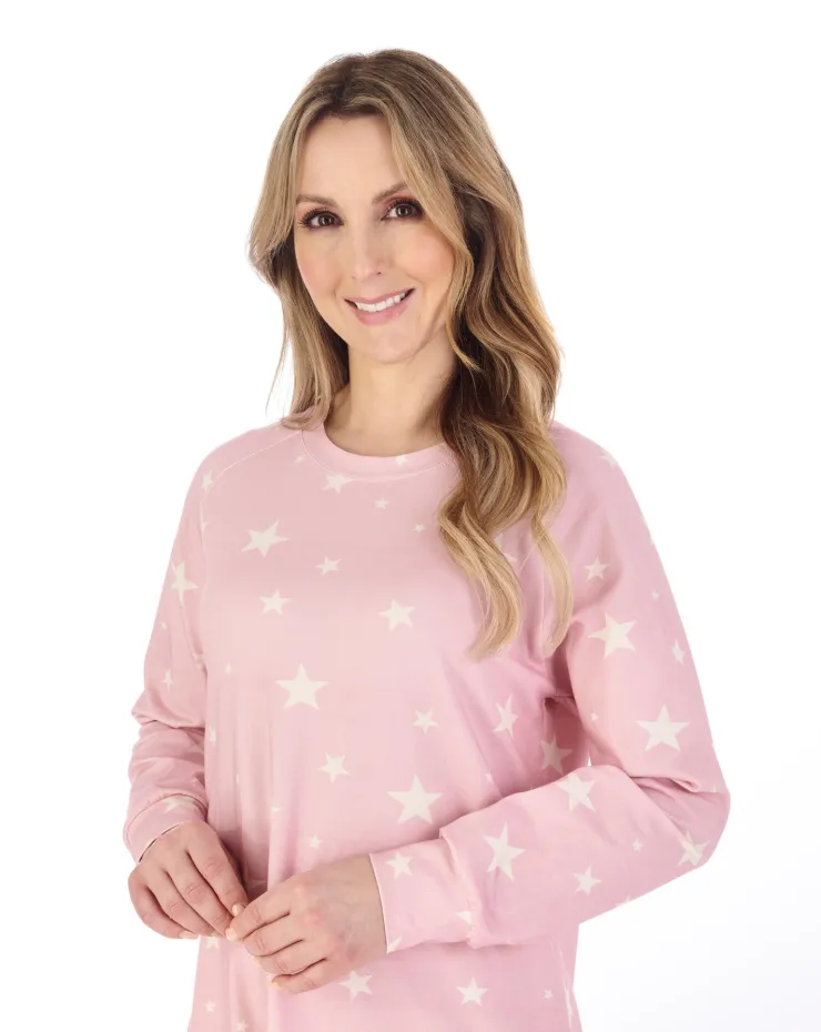 Star Print 42" Jersey Nightdress ND04131