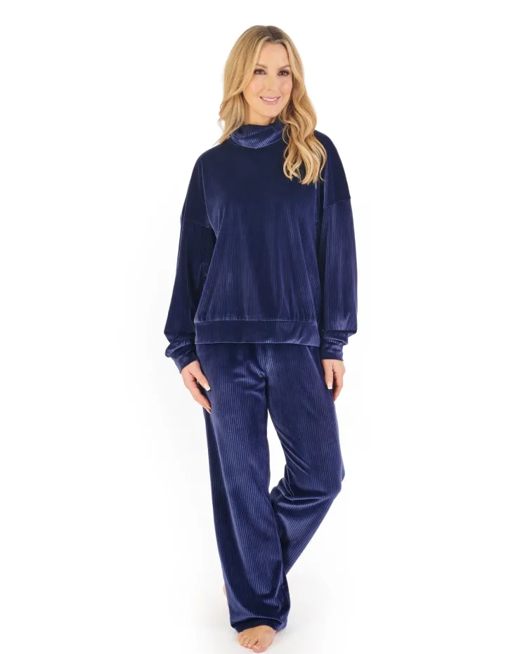 Lounge Velour Stripe Lounge Pyjama GL06711