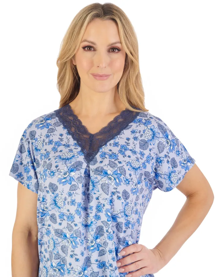 Supersoft Floral Print Pyjama Set GL06703