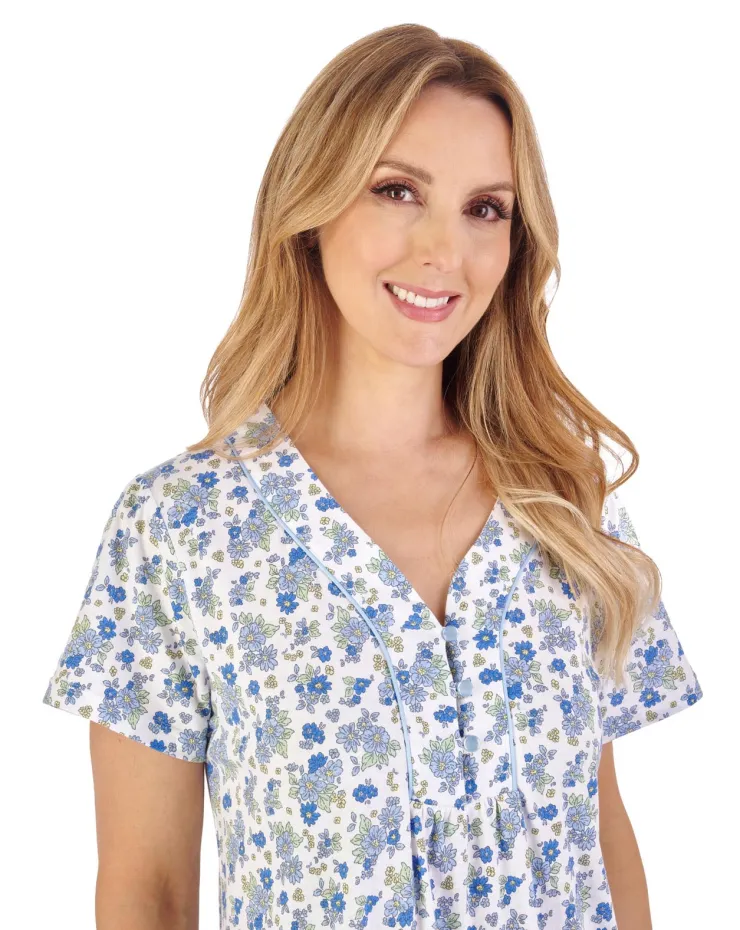 Classic Floral Print Jersey Pyjama PJ05108