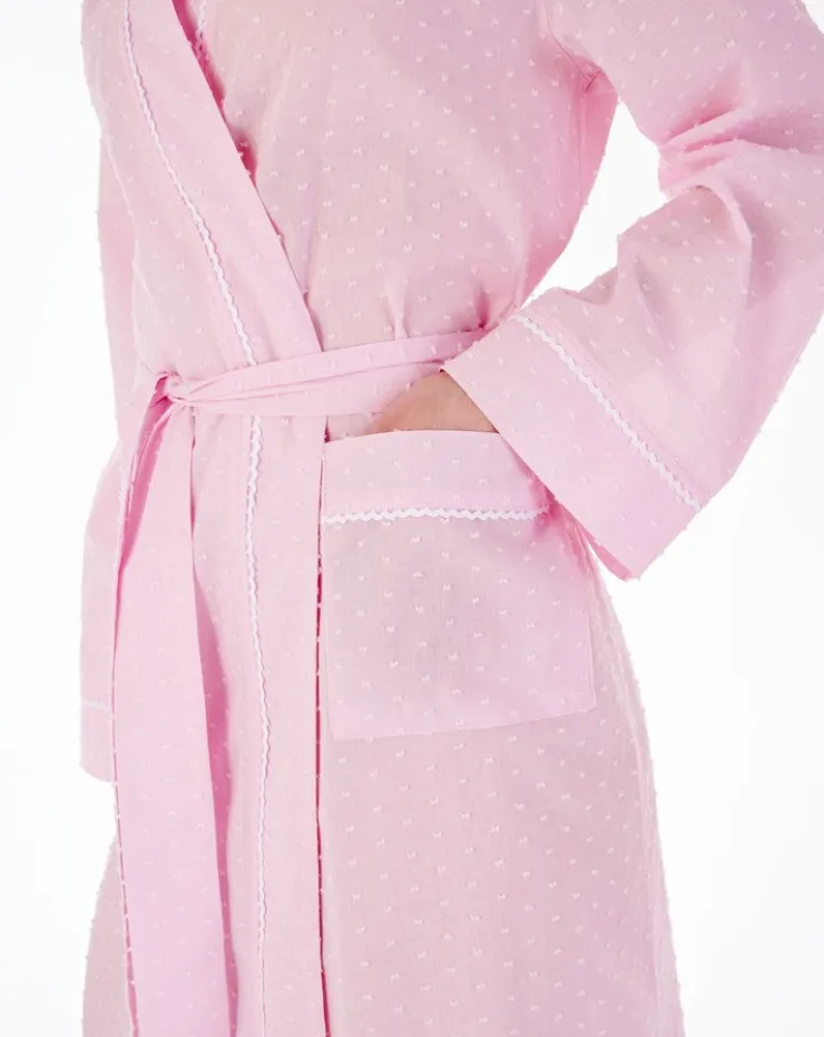 Dobby Dot 50" Woven Kimono Wrap HC77235L