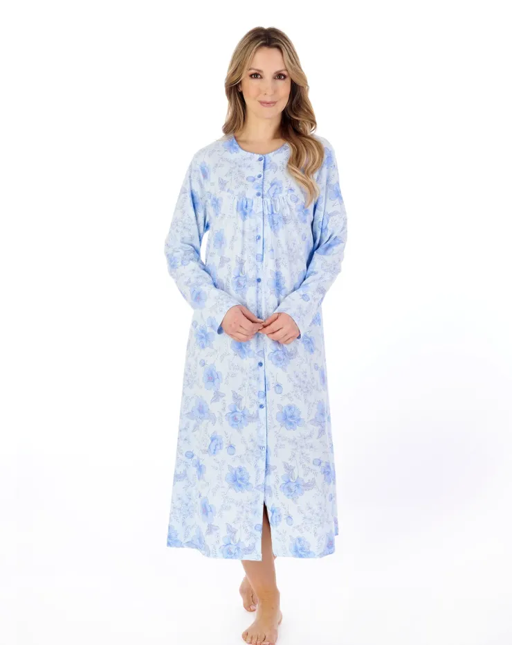 Picot Trim 46" Jersey Nightdress ND04108