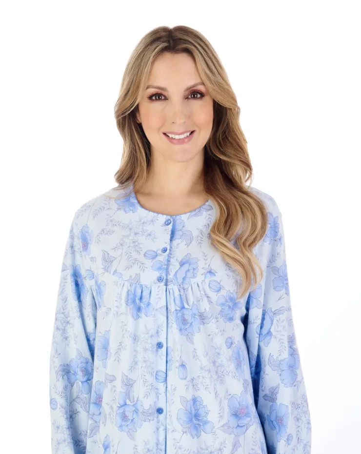 Picot Trim 46" Jersey Nightdress ND04108