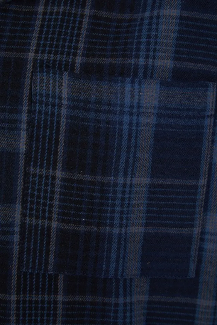 Checked Brushed Woven Tailored Pyjama Set WR88821