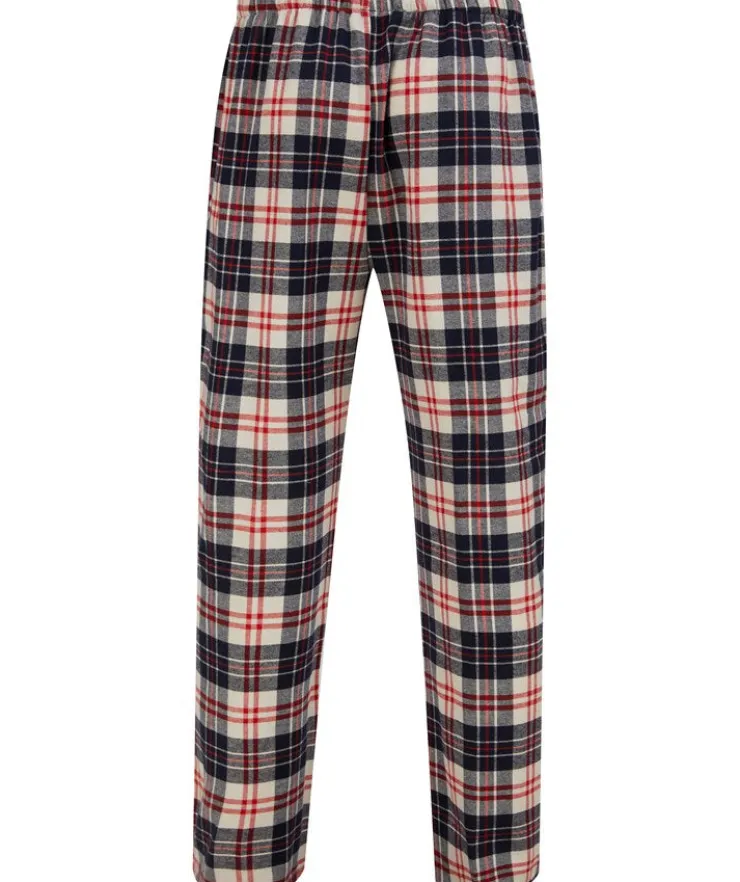 Checked Brushed Woven Tailored Pyjama Set WR88821