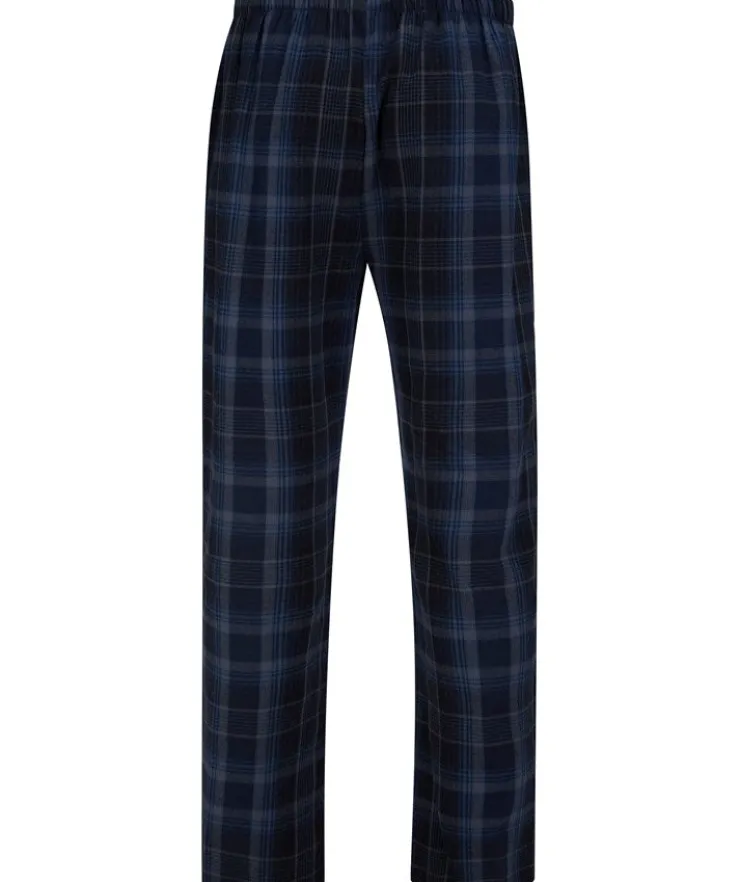 Checked Brushed Woven Tailored Pyjama Set WR88821