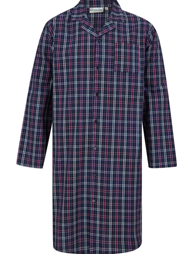 Traditional Woven Check 42" Nightshirt WR02805