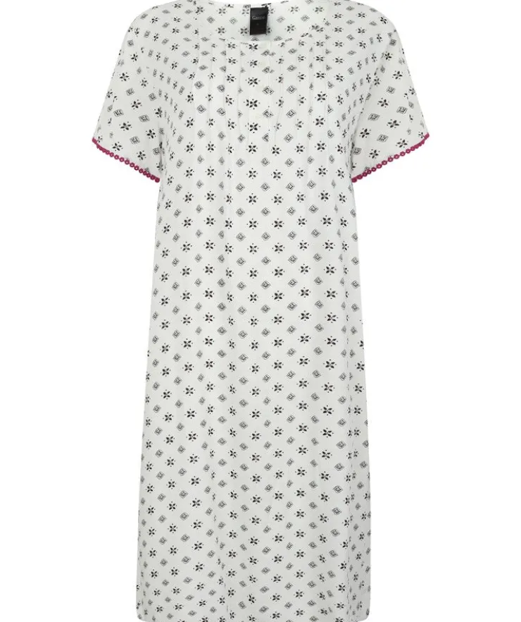 Supersoft Geometric Print 42" Nightdress GL3711