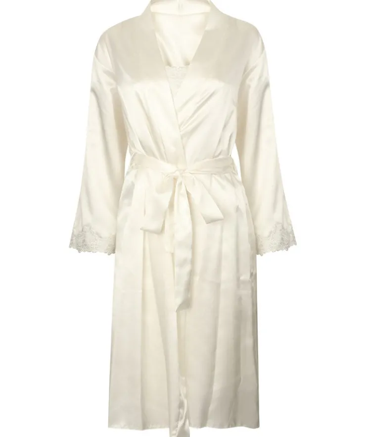 Luxury Satin 42" Kimono Wrap GL2767