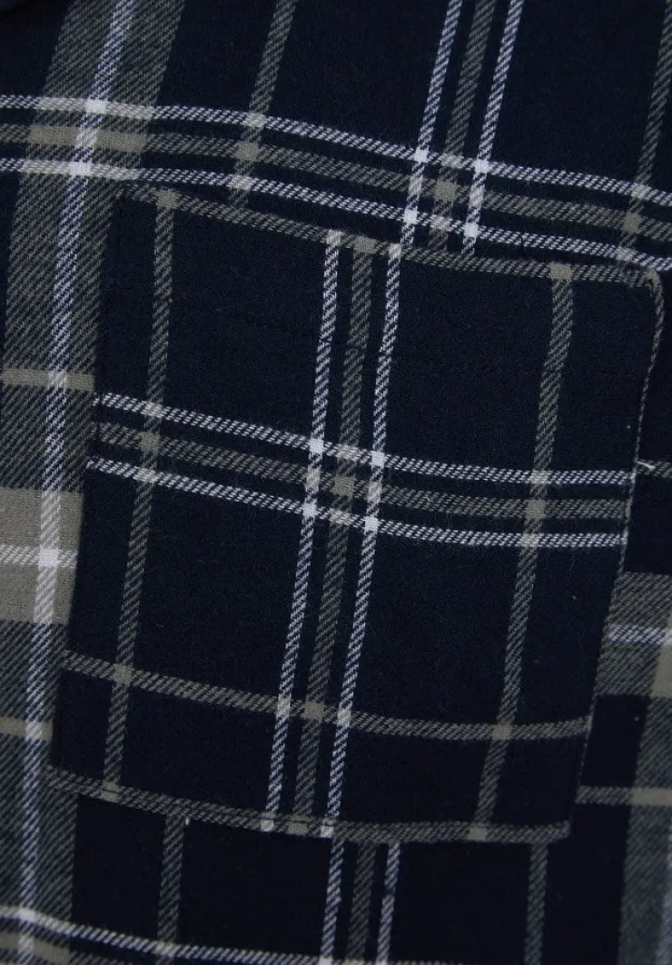 Checked Flannel 42" Woven Nightshirt WR88805