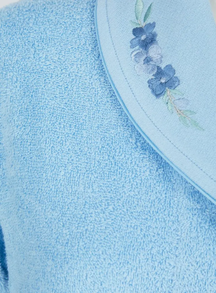 Embroidered 46" Button Through Housecoat HC66356