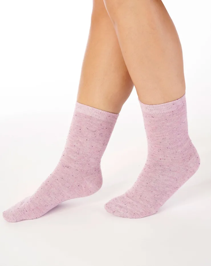 Marl Effect Leisure Sock (2 Pair Pack) LS185